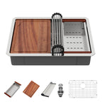 30 Inch Undermount Kitchen Sink Stainless Steel