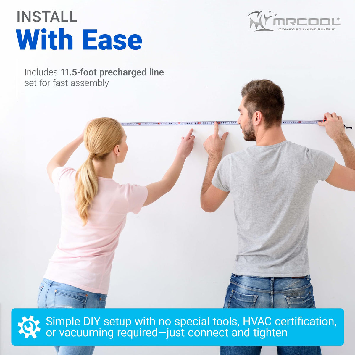 MRCOOL DIY Select 24000 BTU Mini Split AC/Heating System, 230V Heat Pump