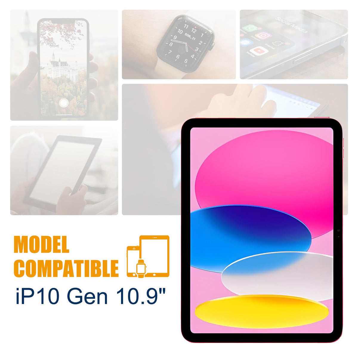 10 Gen LCD Display Replacement Compatible with i-Pad 10 Gen