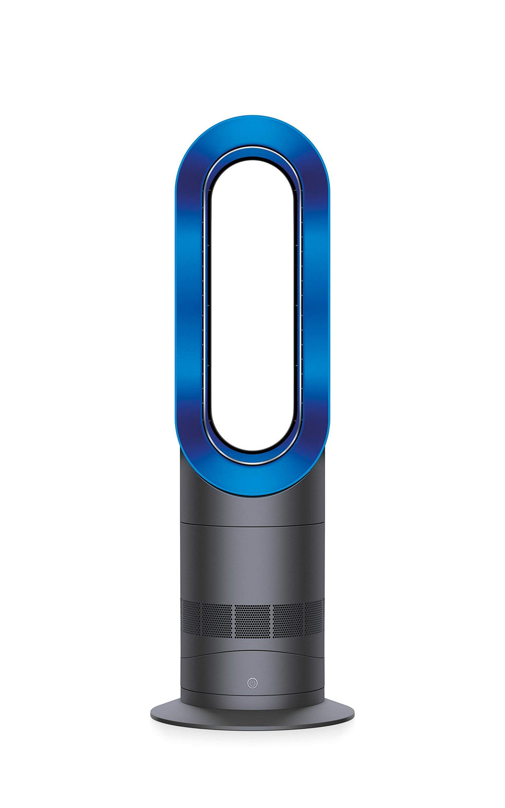 Dyson AM09 Fan Heater, Iron/Blue (Renewed)