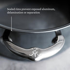 Hestan NanoBond Molecular Titanium Stainless Steel 10-Piece Cookware Set - PFAS-Free - Induction Compatible, Dishwasher Safe, Oven & Grill Safe to 1050F, Handcrafted in Italy