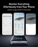 Anker Prime Charging Station, 240W 8-in-1 Power Strip, 2 AC, 4 USB C