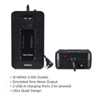 CyberPower ST900U Standby UPS Battery Backup and Surge Protector