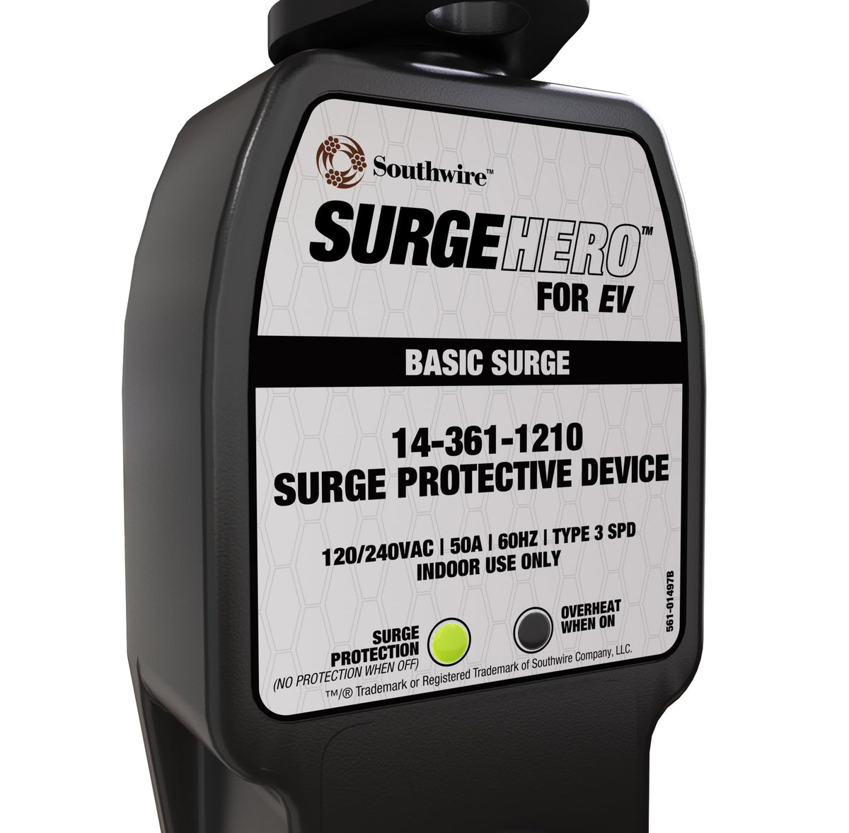 Southwire SurgeHero™ EV Surge Protector NEMA 14-50 50A Indoor