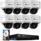 4COVR 16 Channel Security Camera System 5MP PoE with 4TB HDD, LY54AX5M1612