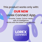 Lorex Connect App | V-Series | 8Ch 4K NVR System | 7 V3 Bullet IP Cameras