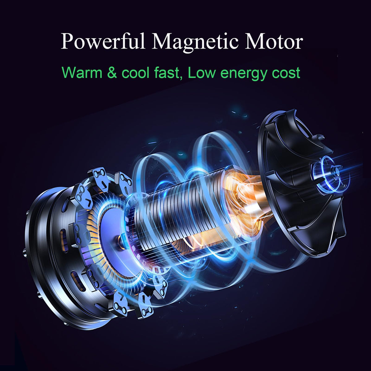 Bladeless Heater and Fan Combo, All the Season, 80° Oscillating with Remote and Touch Control, 8H Timer, 24 Inch, Floor Fan for Indoor Use, Large Room, Silver White