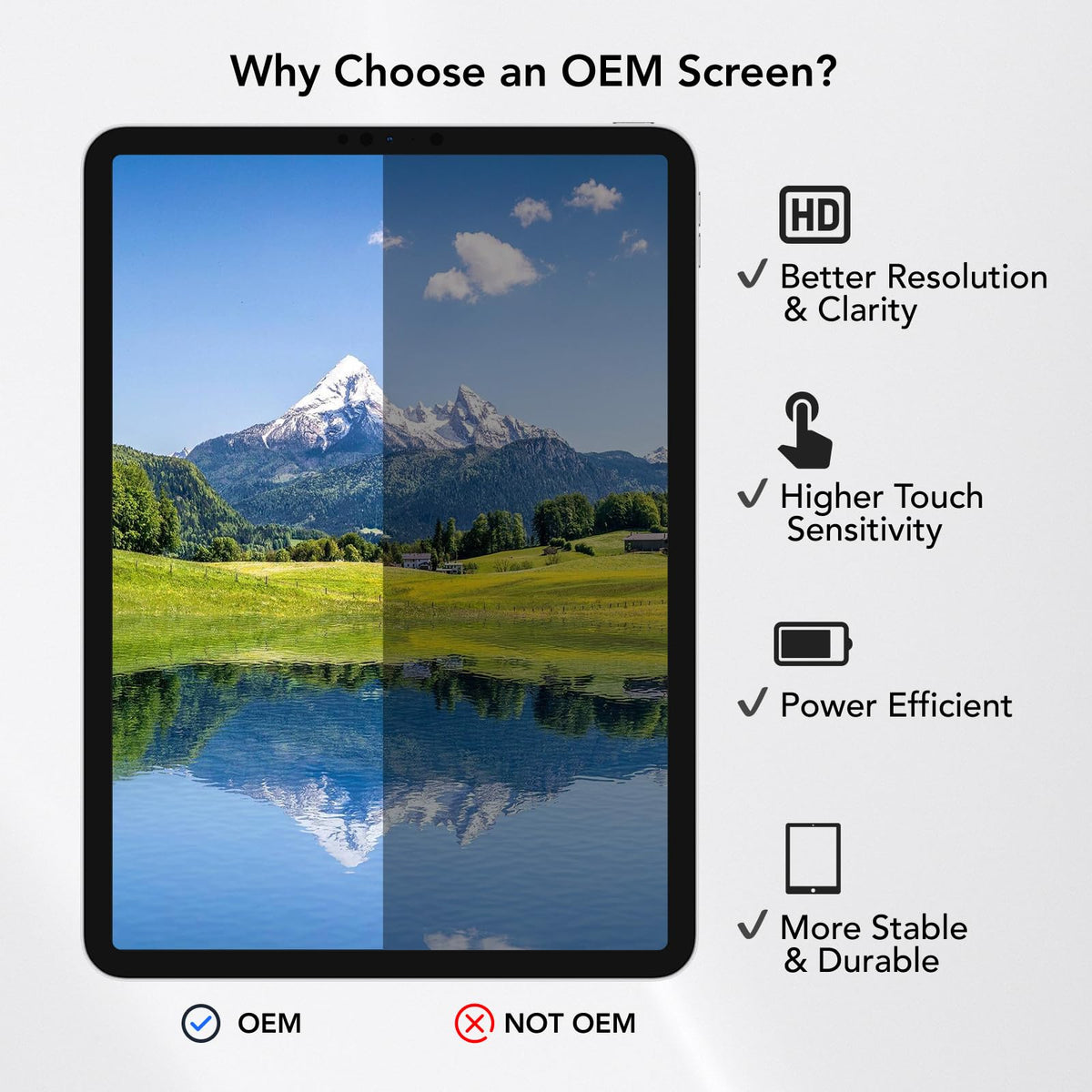 Mail-in Repair Service with OEM Screen Replacement for iPad mini 6