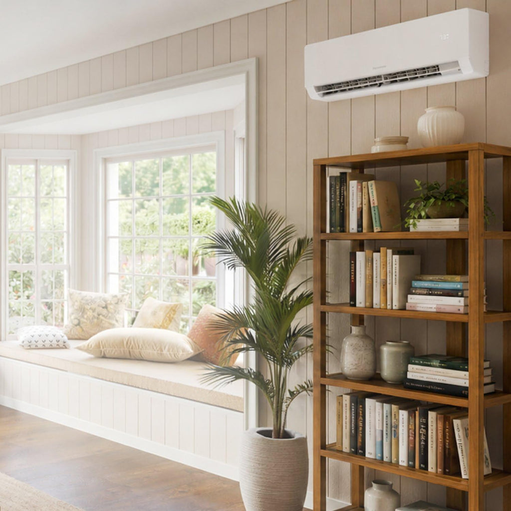 Keystone Core 9,000 Cool/10,000 Heat BTU 115V Mini Split AC, 400 Sq Ft