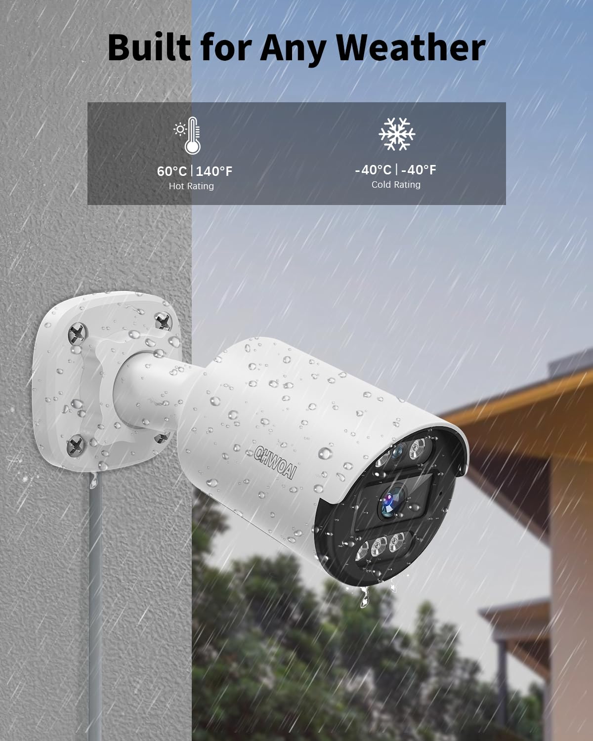 Wired Security Camera System Outdoor, CCTV Cameras Systems