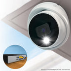 Night Owl 12-Ch Wired DVR System, 4 2K Cams, 2TB HDD, 2-Way Audio
