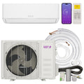 Ultra-Efficient 9,000 BTU/220V Mini Split – 23 SEER for Lower Energy Bills– Pre-Charged, Ductless, Quiet & Comfortable Mini Split AC/Heating System|WiFi & Easy Install Kit (Pro Series)