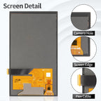 for Switch OLED Screen 2021 for Switch OLED Digitizer LCD for Nintendo Switch OLED Screen Replacement Touch Display Assembly Kits 7" Black
