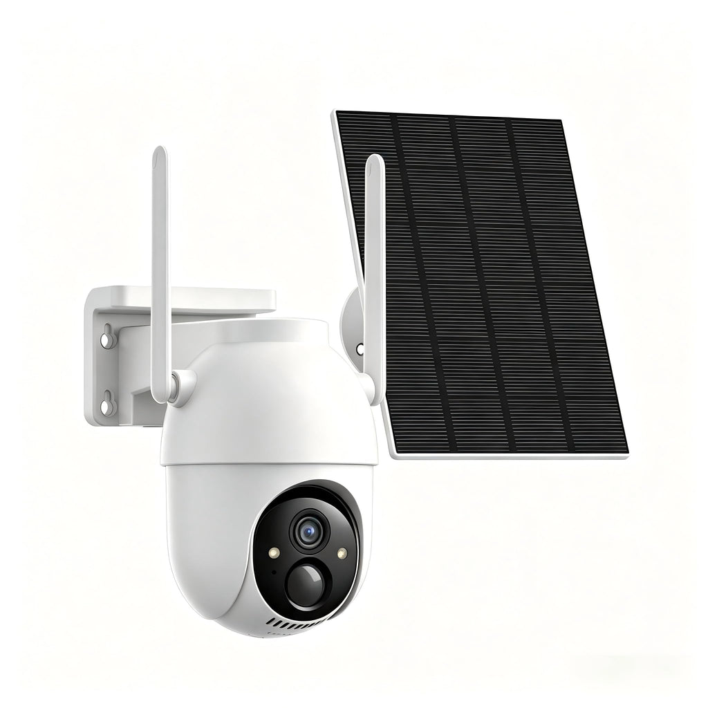 SEHMUA Home Security Camera System, 4MP 360° Full Live View/No Monthly Fee
