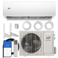 Upstreman 12000 BTU Mini Split AC Heating System, 20 SEER2 230V Mini Split Air Conditioner, Pre-Charged Heat Pump Ductless Inverter System, Up to 750 Sq.Ft, WiFi Control, with Mounting Bracket