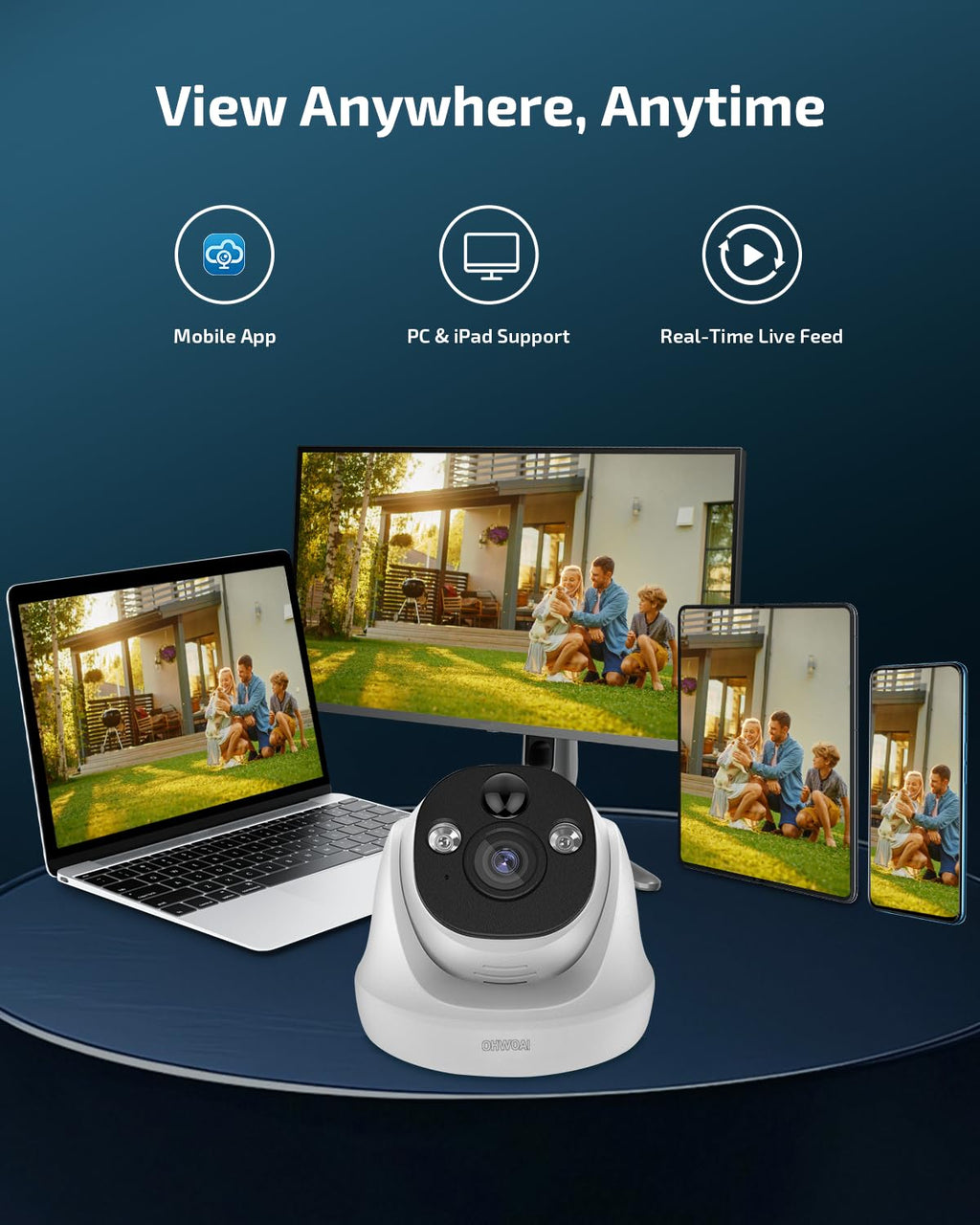 4K Wired Security Camera System Outdoor, POE Video Surveillance Systems
