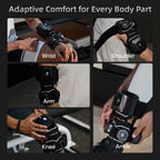 X Lite Recovery Wrap for Knee,Shoulder,Elbow,and Ankle – Cold and Hot Therapy for Muscle Relief and Inflammation – Rechargeable & Portable Pain Recovery Device