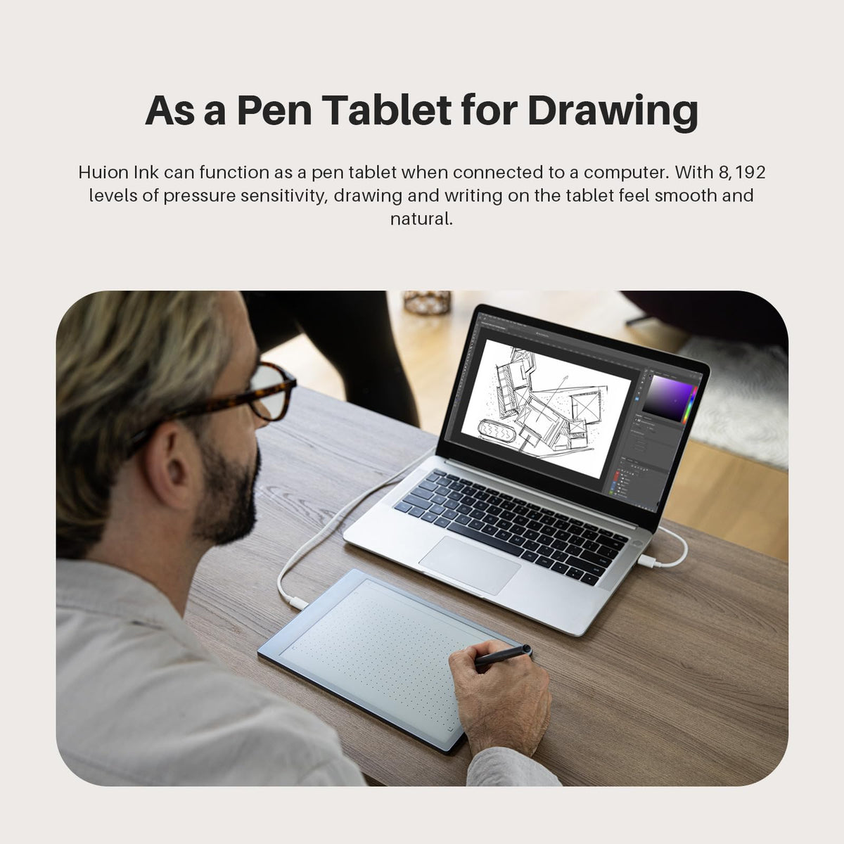 Huion Ink EB1011 E Ink Tablet 10.3" Digital Notebook with Dual Front Light
