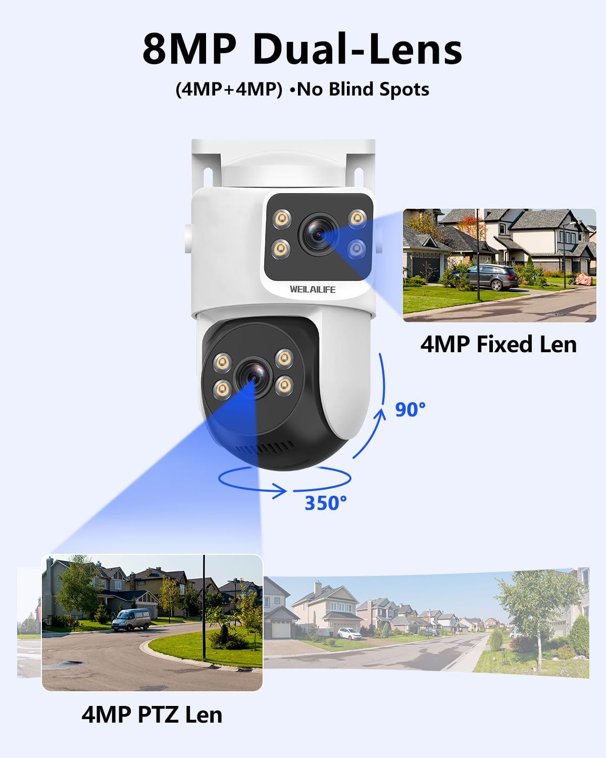 4K Wired Security Camera System, Home POE Video Surveillance Systems