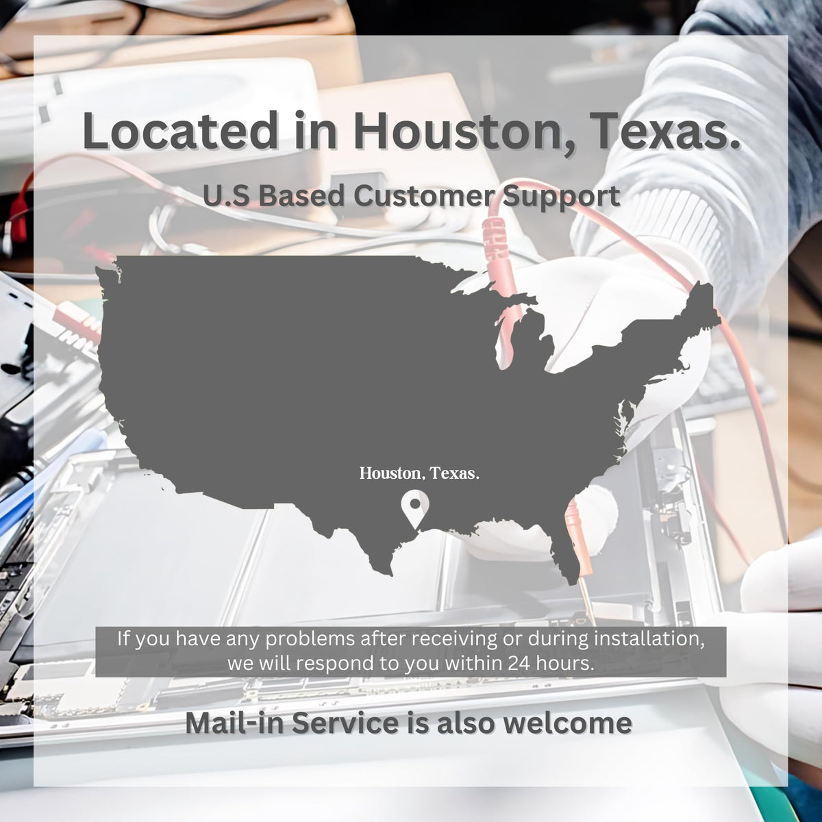 Mail-in Repair Service for iPad Air 5th OEM Screen Replacement