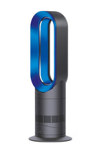 Dyson AM09 Fan Heater, Iron/Blue (Renewed)