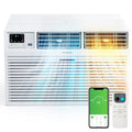 ROVSUN Smart 12000 BTU Through the Wall Air Conditioner with Heat, Wall AC Unit & Heater Combo with Remote, APP & Voice Control & Timer Function, Compatible with Alexa/Google Assistant, 230V/60Hz