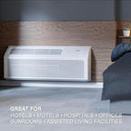 Cooper & Hunter 12,000 BTU PTAC with Heating & Wireless Smart Kit