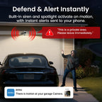 aosu 2K Solar Security Cameras Wireless Outdoor System, 4-Cam-Kit