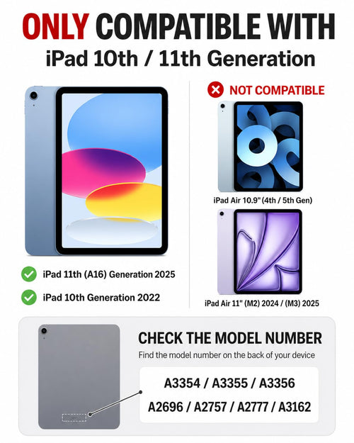 (Only LCD) 10.9" LCD Screen Replacement for iPad 10th & 11th Gen (A16)