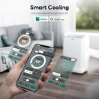 ZAFRO Smart Inverter Portable Air Conditioners, 14000 BTU (10000 BTU SACC)