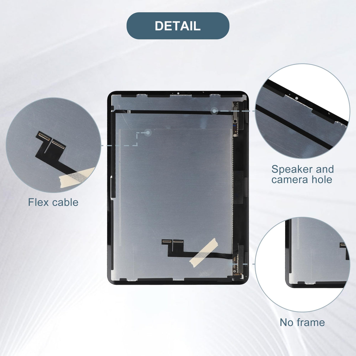 Replacement LCD Display Touch Screen Digitizer Assembly Compatible with iPad Pro 11 1st/2nd Gen 2020 11" with Tools