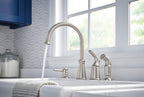 Moen Whitmore Spot Resist Stainless One-Handle High Arc Kitchen Faucet, 87044SRS