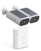 aosu 2K QHD Solar Security Cameras Wireless Outdoor System, 4-Cam-Kit