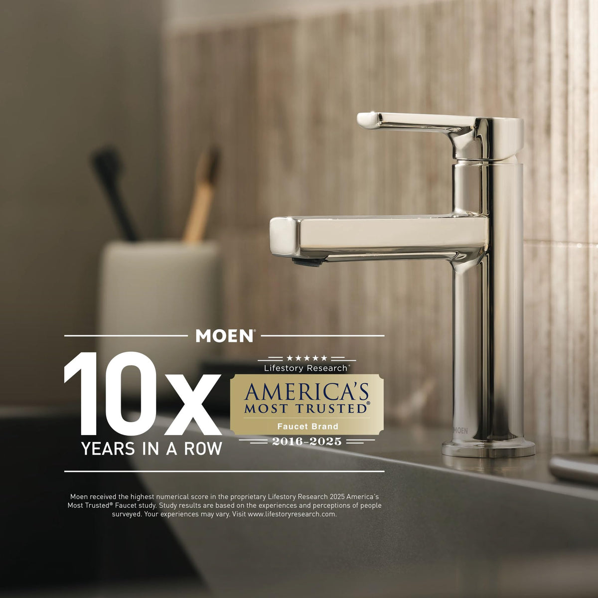 Moen Whitmore Spot Resist Stainless One-Handle High Arc Kitchen Faucet, 87044SRS