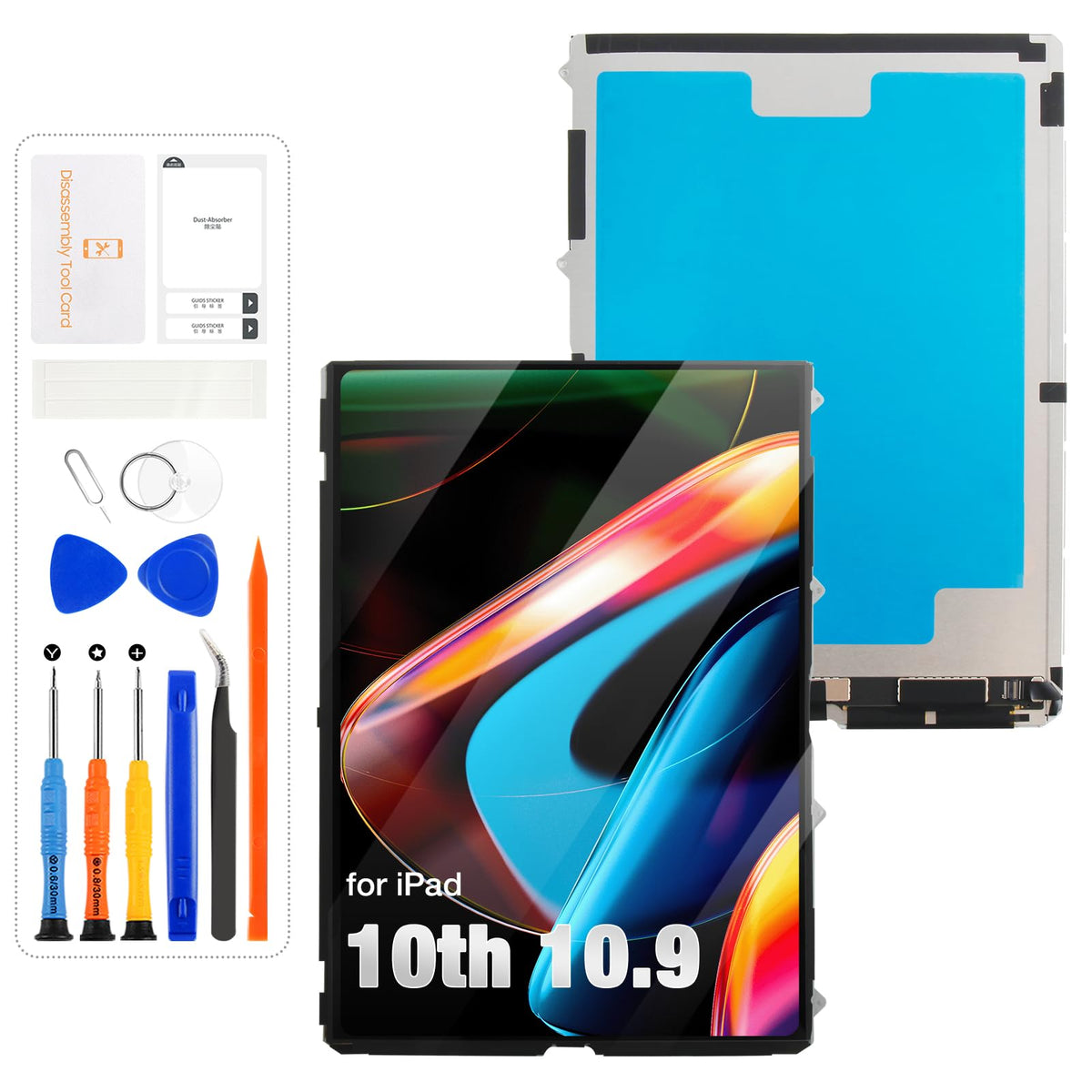 for iPad 10th Gen 10.9" LCD Screen Replacement with Tools,Not Touch