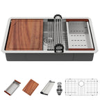30 Inch Undermount Kitchen Sink Stainless Steel