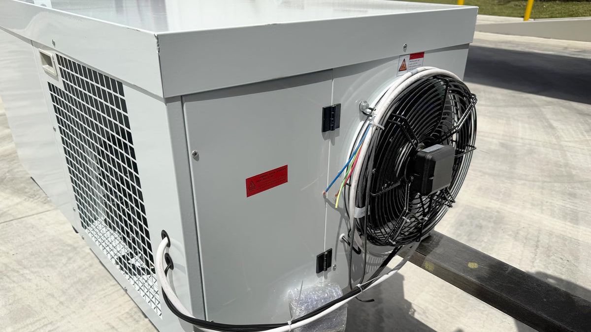 Monoblock Refrigeration Condensing Unit, Top-Mounted, 1 HP, 220V/1PH/60Hz, Walk-In Cooler and Freezer, Model XWZ100T
