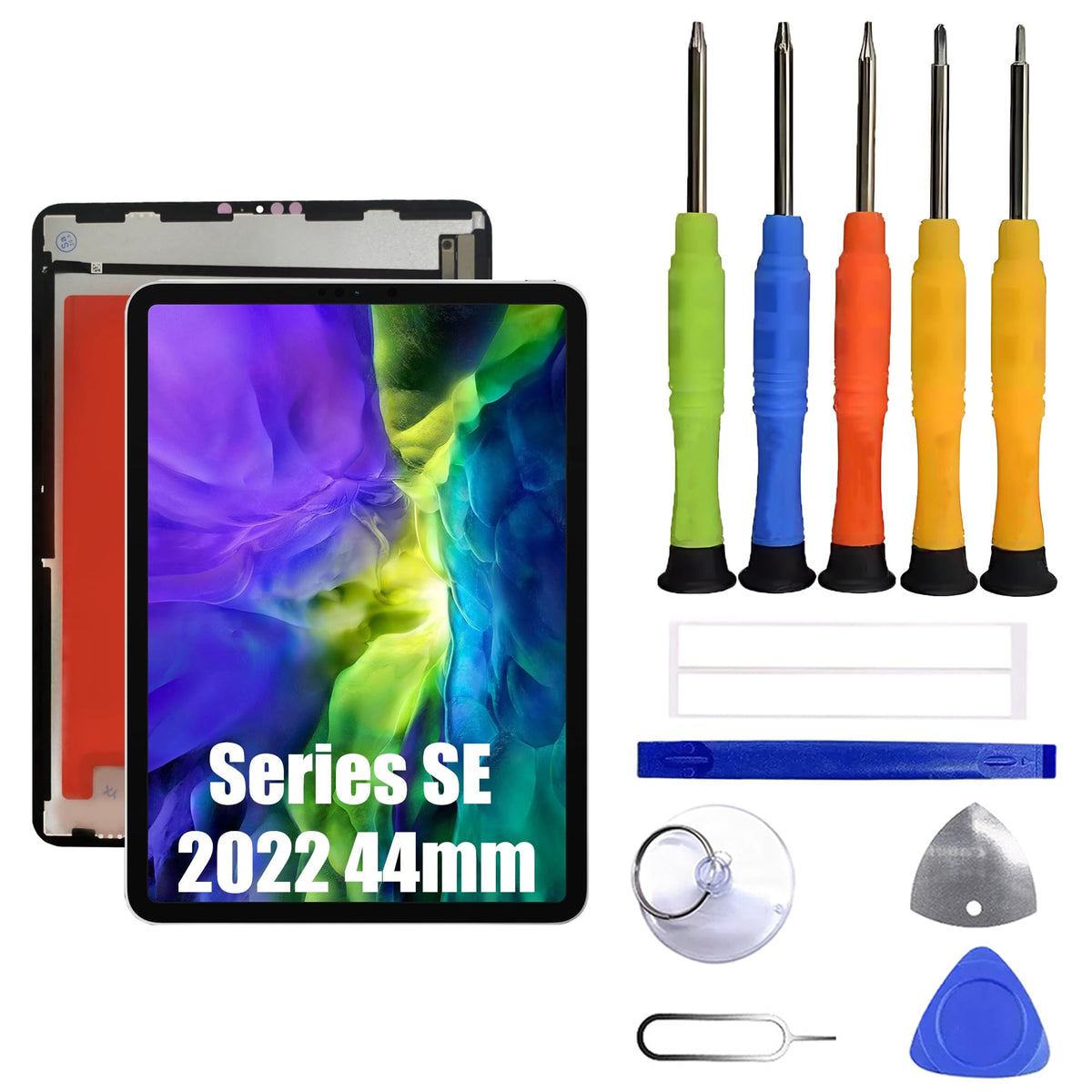 LCD LCD Display Compatible with Apple iPad Pro 11 (2020) / 2nd Gen 2020 Screen Pantalla Touch Digitizer Replacement [with Fingerprint] with Repair Tool kit