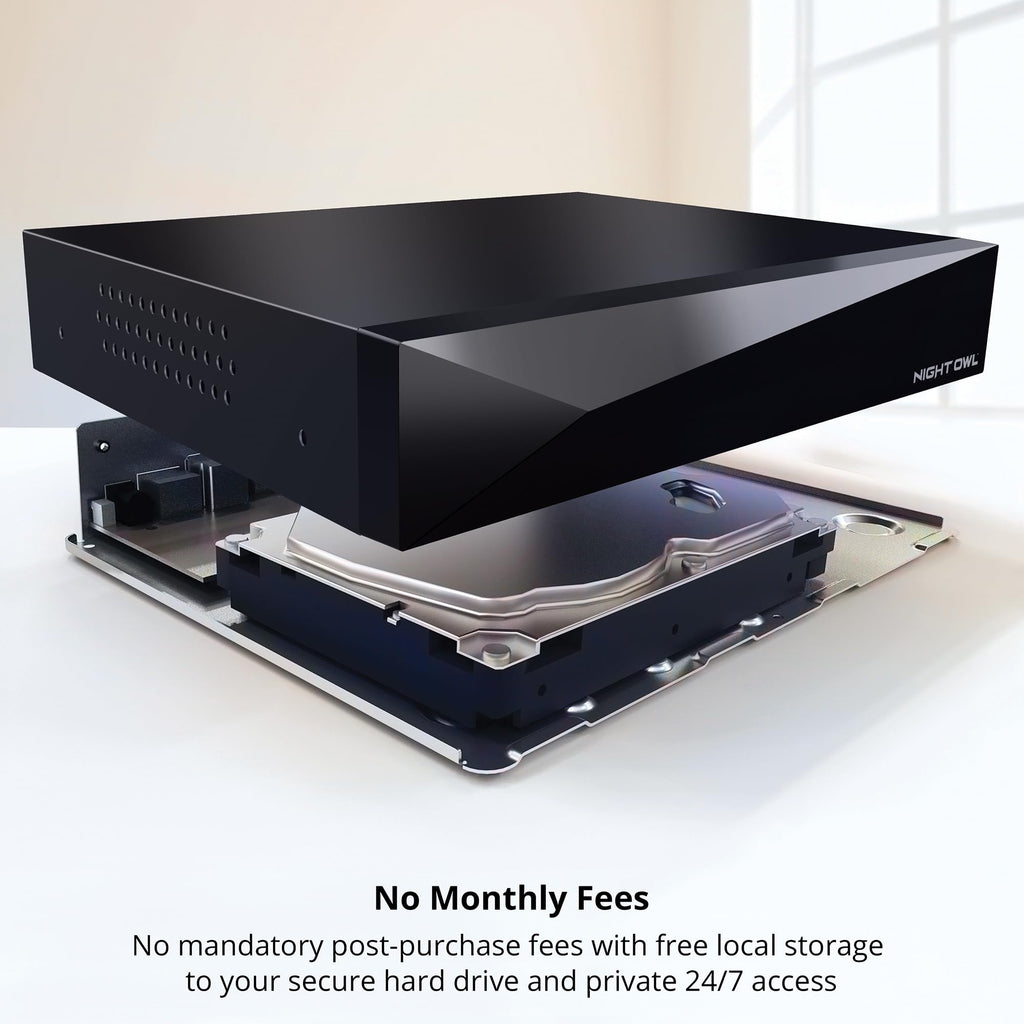 Night Owl 12-Ch Wired DVR, No Cameras Included, Up to 12 Cams, 2TB HDD