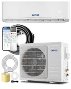 Garvee 12000 BTU Mini Split AC/Heating System, 19 SEER2 Inverter Split System Air Conditioners, Ductless Wall Mount Heat Pump, AC Unit Cool Up to 750 Sq. Ft, Installation Kits, 230V
