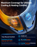 AICE LITE MAX 2026 AI Neck Air Conditioner, Real AC Neck Fan Cooling Silver