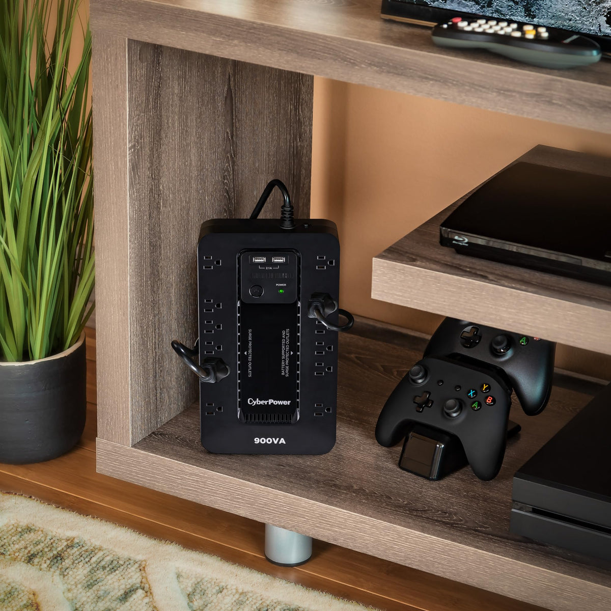 CyberPower ST900U Standby UPS Battery Backup and Surge Protector