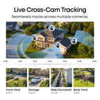 eufy Security NVR System E50, 8-Cam Kit, 4K Dual-Lens Bullet-PTZ, 4TB HDD