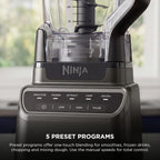 Ninja Kitchen System Pro+, 72oz Pitcher, 8-Cup, 1200W, Grey, BR601AMZ