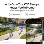 eufy Security NVR System E50,4-Cam Kit,4K Dual-Lens Bullet-PTZ (2TB HDD)