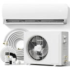 12000BTU Mini Split AC/Heating System, 19 SEER2 Energy Efficient Mini Split Air Conditioner with Heat Pump, Cools Up to 750sq.ft, Ductless Inverter AC Unit 115V