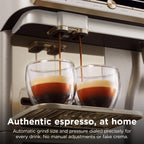 Ninja AutoBarista Pro Automatic Espresso, Amazon Exclusive Bone & Champagne