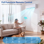 12000BTU Mini Split Air Conditioner & Heater, Wall Mounted AC Unit