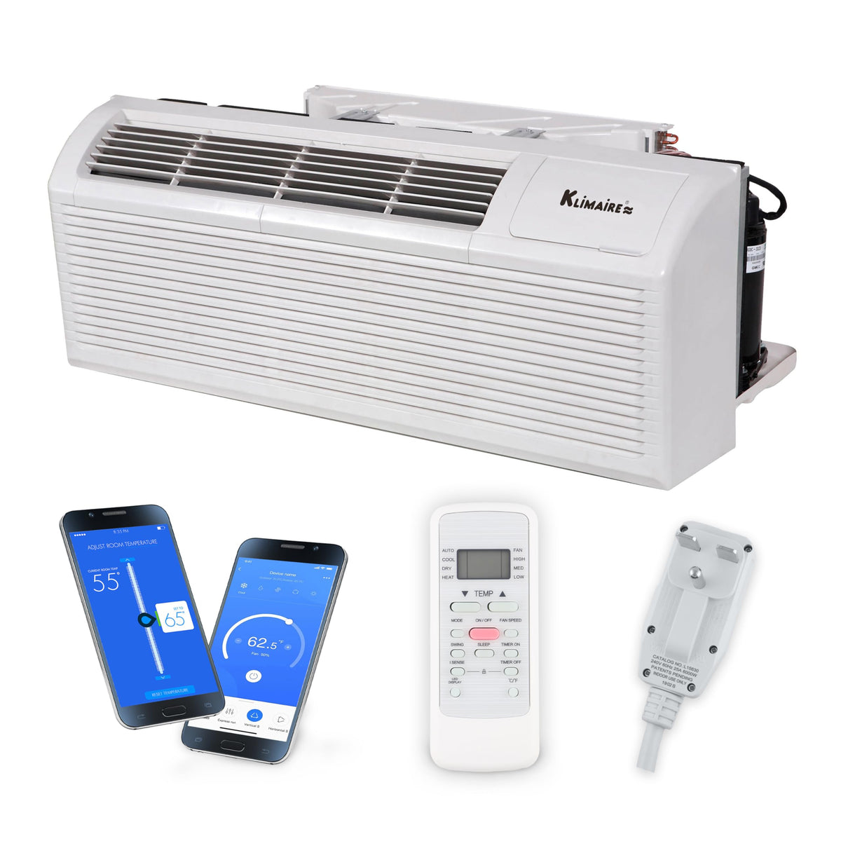 Klimaire 15,000 BTU PTAC Heat Pump A/C 3.5kW | 20 A