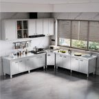 WWK 70" x 21" Stainless Steel Cabinet with 304 Stainless Steel Tabletop